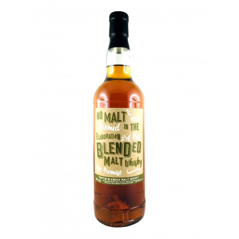 PUFFIN COLLECTION BLENDED MALT  43° 70 CL