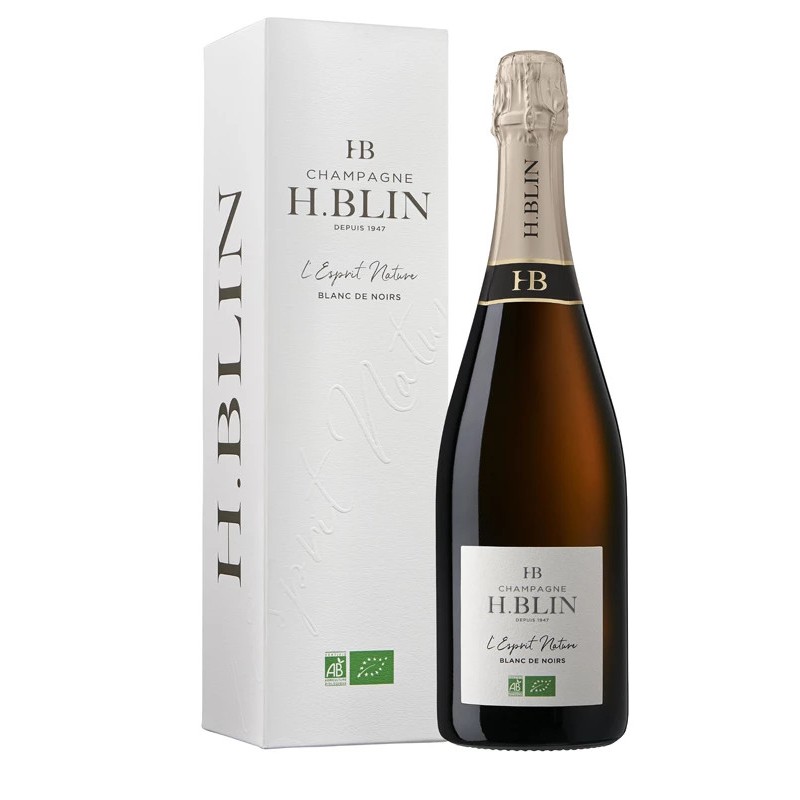 CHAMPAGNE BRUT BLANC DE NOIRS H. BLIN