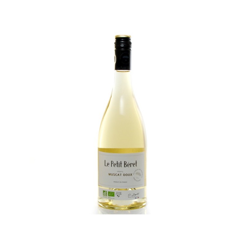 PETIT BERET BLANC MUSCAT DOUX SANS ALCOOL