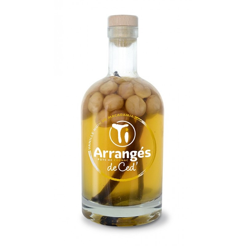 RHUM ARRANGE VANILLE NOIX DE MACADAMIA 32° 70 CL