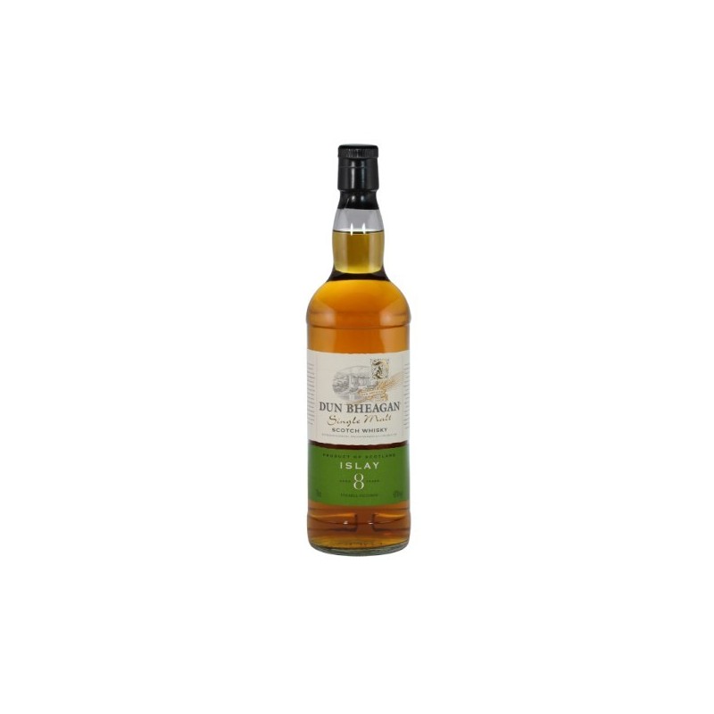 DUN BHEAGAN ISLAY SINGLE MALT 8 ANS 43° 70 CL