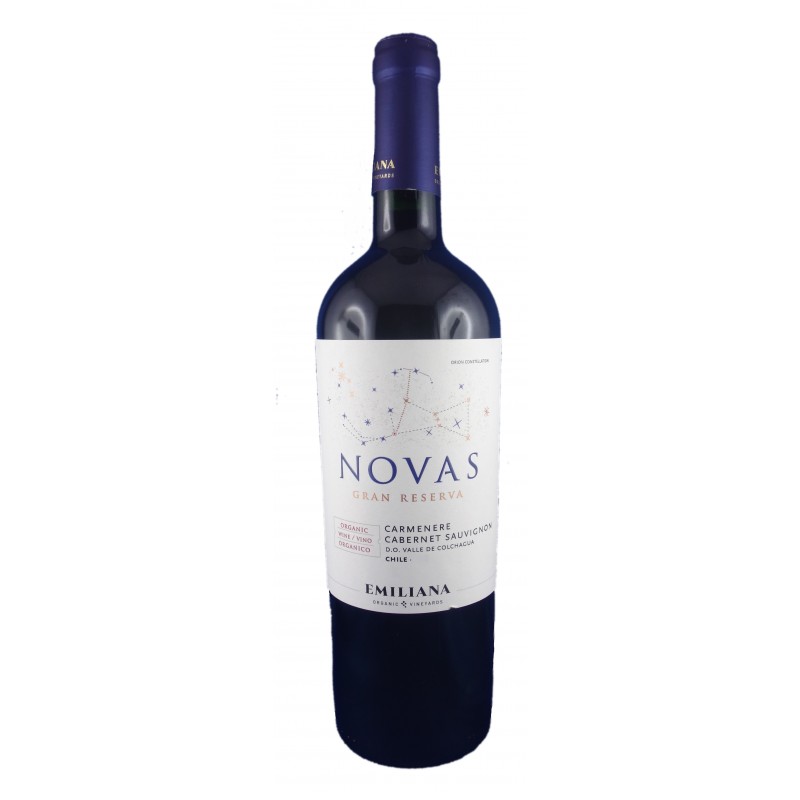 CHILI COLCHAGUA VALLEY ROUGE 2017 NOVAS CARMENERE CABERNET-SAUVIGNON