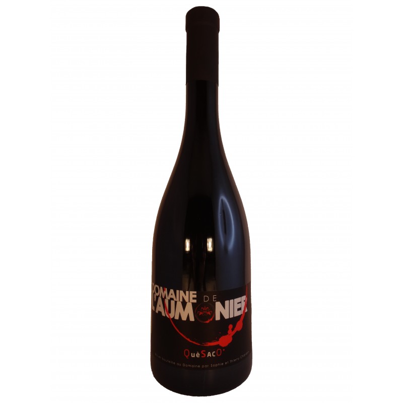 TOURAINE ROUGE 2021"QUESACO" COT-PINOT D'AUNIS SANS SOUFFRE