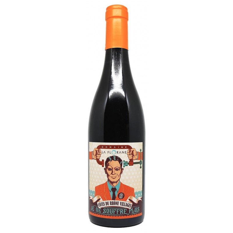 COTES DU RHONE 2019 "JE NE SOUFFRE PLUS" LA FLORANE COTES DU RHONE 2019 "JE NE SOUFFRE PLUS" LA FLORANE
