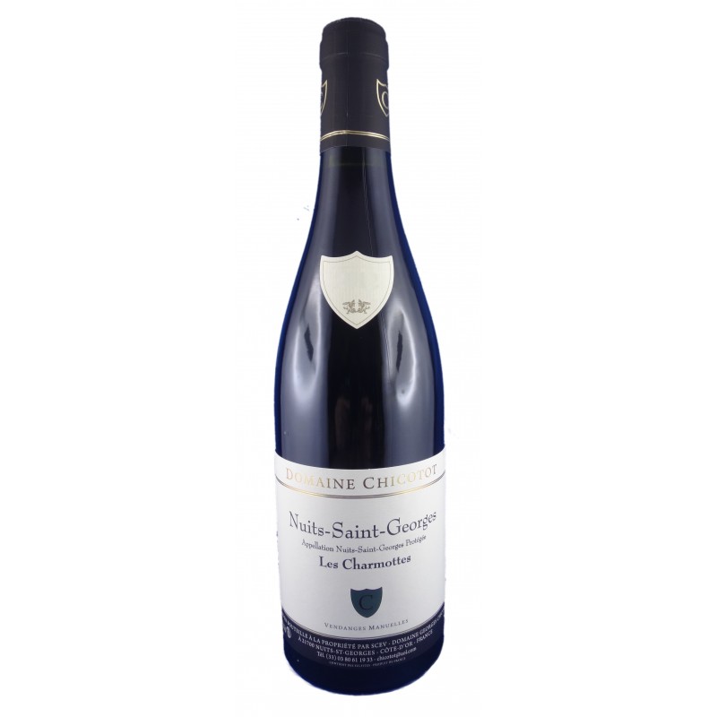 NUITS SAINT GEORGES DOMAINE  CHICOTOT "LES CHARMOTTES" 2018